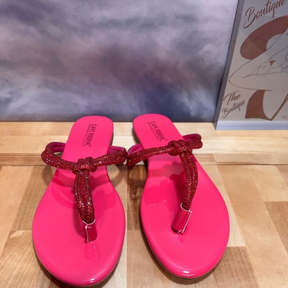 Cape Robbin Pink Sandals Vibrant Summer Style - Picture 2 of 12